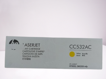 HP Original Toner CC532AC für Color Laserjet CP2025-Serie