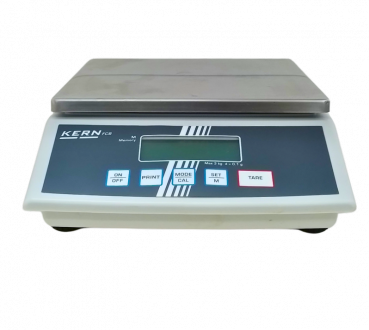 Kern FCB 3K0.1 Tischwaage Max 3kg 1g Ablesbarkeit, inkl. Garantie Rechnung