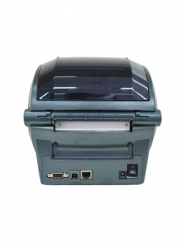Preview: Zebra GX430t Etikettendrucker Thermotransfer mit Etikettentrennmesser, 300 x 300 dpi