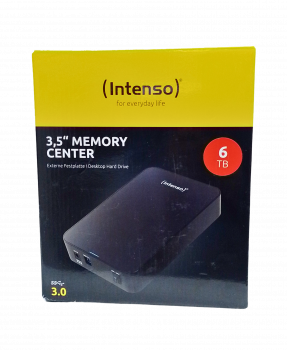 Intenso 6TB Externe Festplatte 3,5" mit USB 3.0