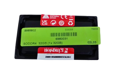 Preview: Kingston KCP432SD8/32 1x32GB, 3200 MHz, DDR4-RAM, SO-DIMM