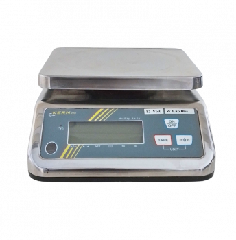Kern FFN 6K1IPN Tischwaage Max 6kg 1g Ablesbarkeit, inkl. Garantie Rechnung