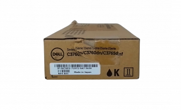 Preview: Dell KT6FG Toner Schwarz für Dell 3760 Serie Originalverpackung