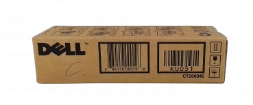 Preview: Dell KU051 Toner Cyan für Dell 1320 Originalverpackung