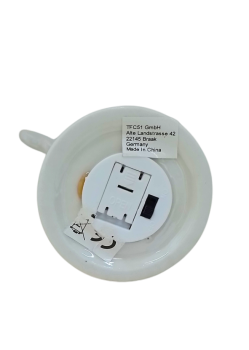 Preview: TFC51 Porzellan Engel mit LED, 13cm Höhe