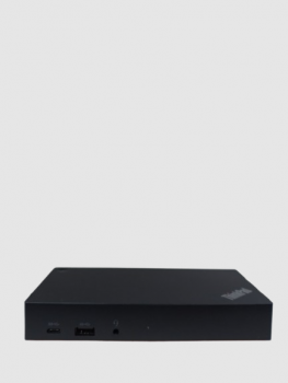 Preview: Lenovo Thinkpad USB-C Dock Gen 2 mit Netzteil und USB-C Kabel