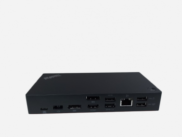 Preview: Lenovo Thinkpad USB-C Dock Gen 2 mit Netzteil und USB-C Kabel