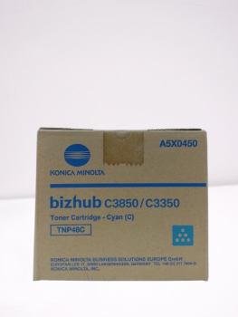 Konica Minolta Original Toner TNP48C - A5X0450 für Bizhub C3850 C3350