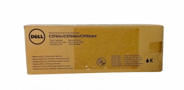 Dell W8D60 Toner Schwarz für Dell 3760 Serie Originalverpackung