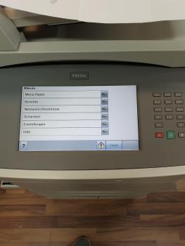 Lexmark X864de Multifunktionsdrucker, LAN USB,  inkl. Garantie Rechnung