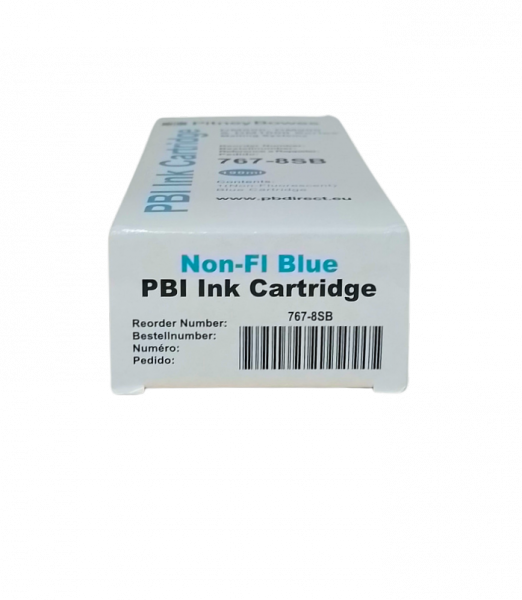 Pitney Bowes 767-8SB Tintenpatrone Frankiertinte Blau