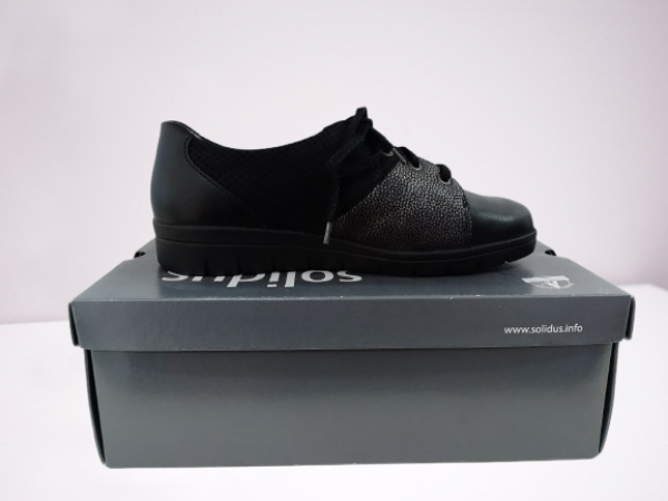 Solidus Schuhe Gr. 38 Schwarz Damen