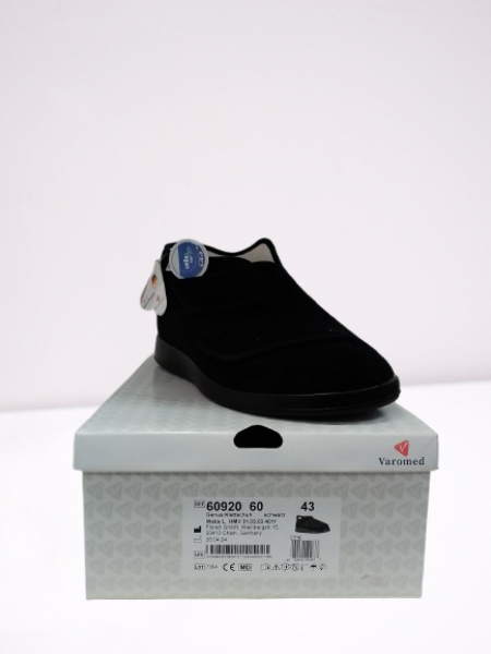 Varomed Genua Schuhe Gr. 43 Schwarz Damen