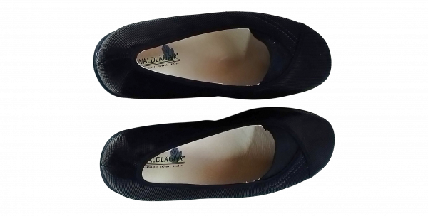 Waldläufer Schuhe Gr. 38 Halbschuh Schwarz Damen