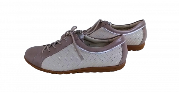 Waldläufer Schuhe Gr. 37 Halbschuhe Cappucino Creme
