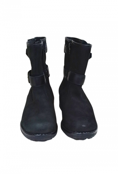 Waldläufer Schuhe Gr. 38 Stiefeletten Schwarz