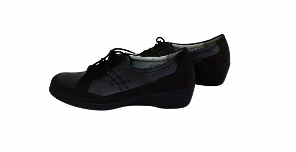 Waldläufer Schuhe Gr. 37 Halbschuhe Schiefer