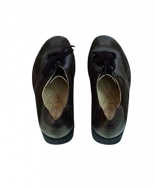 Waldläufer Schuhe Gr. 38 Halbschuh Schwarz Schiefer