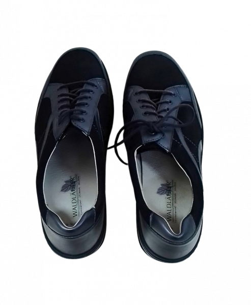 Waldläufer Schuhe Gr. 37 Halbschuhe Schwarz