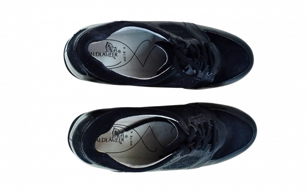 Waldläufer Schuhe Gr. 37 Halbschuhe Schwarz