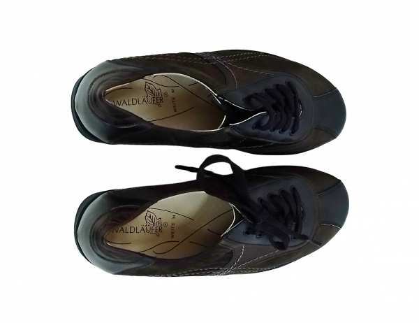 Waldläufer Schuhe Gr. 37 Halbschuhe Schiefer