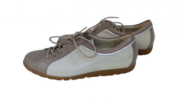 Waldläufer Schuhe Gr. 38 Halbschuhe Cappucino