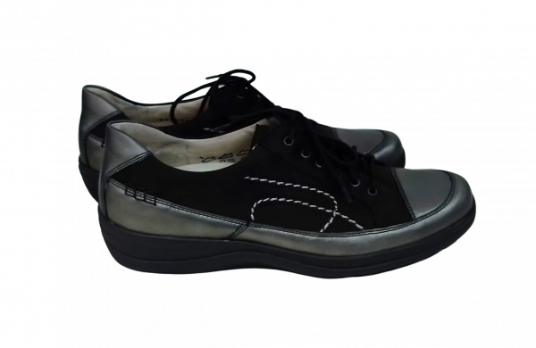 Waldläufer Schuhe Gr. 38 Halbschuhe Schiefer