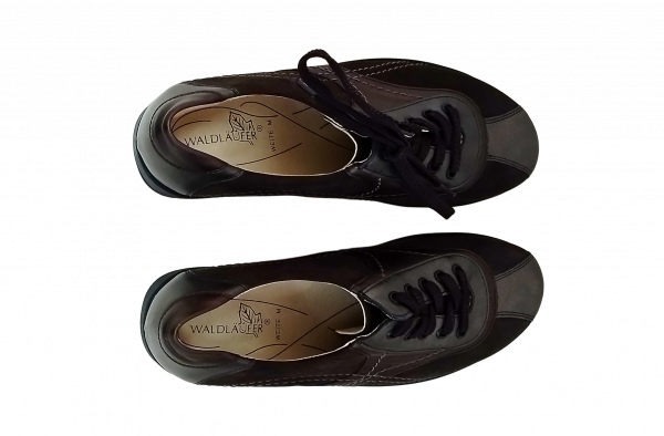 Waldläufer Schuhe Gr. 38 Halbschuhe Schiefer