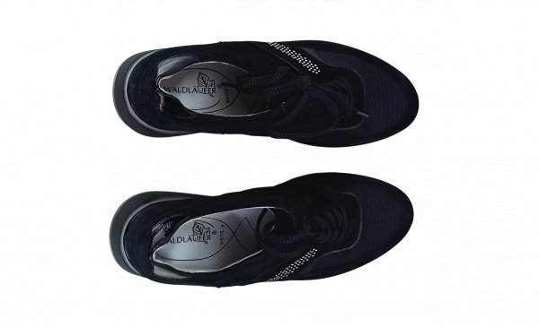 Waldläufer Schuhe Gr. 39 Halbschuhe Schwarz