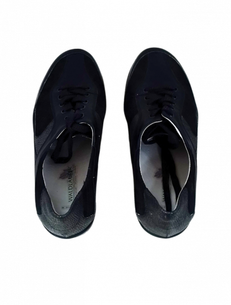 Waldläufer Schuhe Gr. 37 Halbschuhe Schwarz
