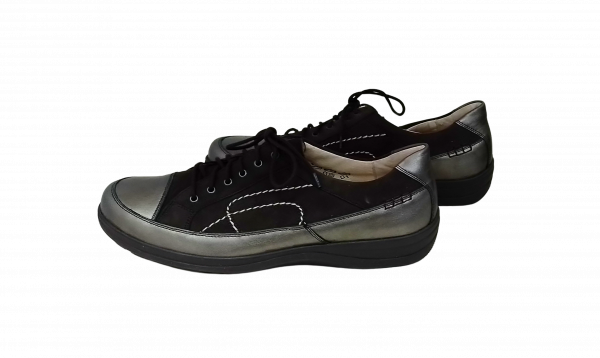 Waldläufer Schuhe Gr. 42 Halbschuhe Schiefer