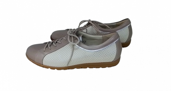 Waldläufer Schuhe Gr. 38 Halbschuhe Creme