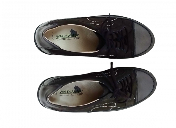 Waldläufer Schuhe Gr. 37 Halbschuhe Schiefer