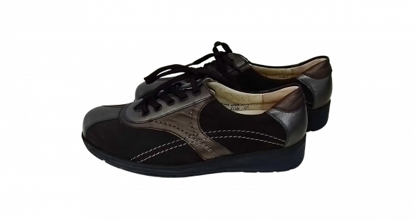 Waldläufer Schuhe Gr. 38 Halbschuhe Schiefer