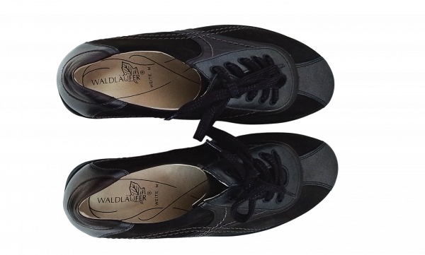 Waldläufer Schuhe Gr. 38 Halbschuhe Schiefer