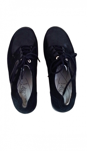 Waldläufer Schuhe Gr. 39 Halbschuhe Schwarz