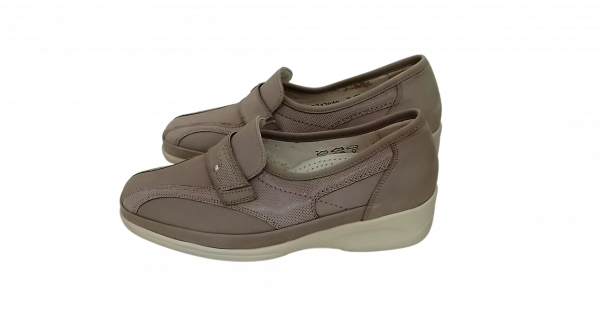 Waldläufer Schuhe Gr. 37 Halbschuhe Taupe