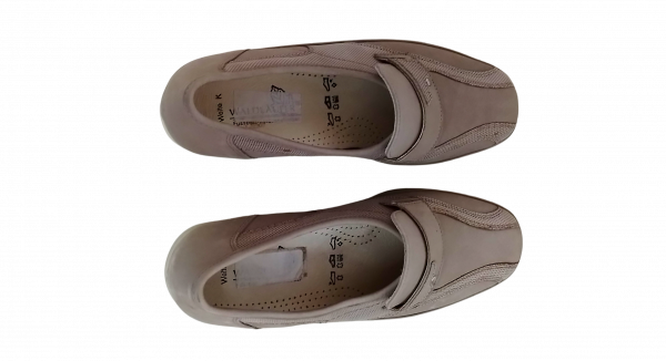 Waldläufer Schuhe Gr. 37 Halbschuhe Taupe