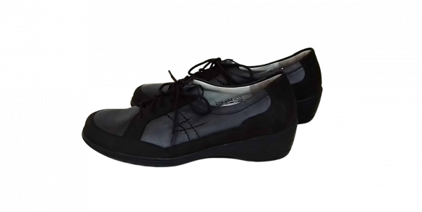Waldläufer Schuhe Gr. 38 Halbschuhe Schiefer