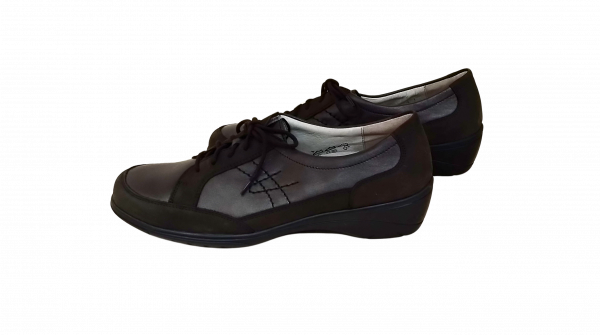 Waldläufer Schuhe Gr. 40 Halbschuhe Schiefer