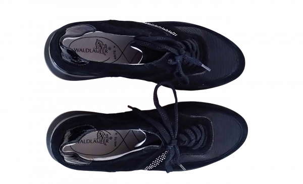 Waldläufer Schuhe Gr. 40 Halbschuhe Schwarz
