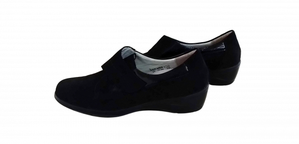 Waldläufer Schuhe Gr. 39 Halbschuhe Schwarz Nero