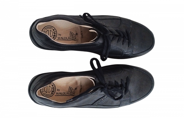 Waldläufer Schuhe Gr. 41 Halbschuhe Schiefer