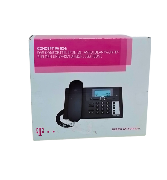 Telekom Concept PA624i ISDN Komforttelefon mit Anrufbeantworter
