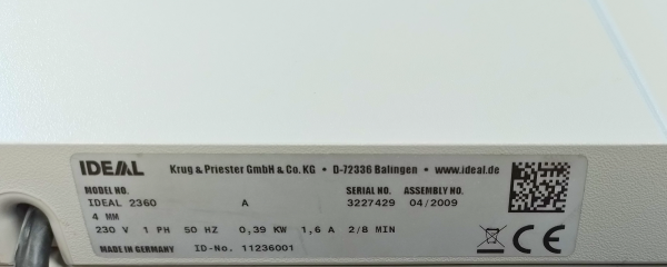 Ideal 2360 Aktenvernichter, Streifenschnittmodell 4mm