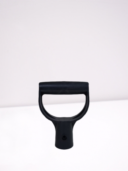 Schneeschieber mit Alukante, mit Griff ohne Stiel